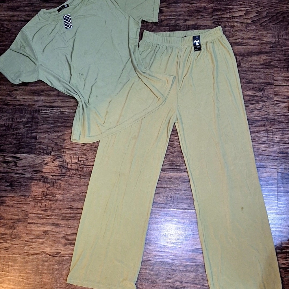 Talmont Womens Silky-Soft 2 Piece Lounge Set- Relaxed Fit